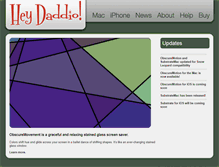 Tablet Screenshot of heydaddio.com